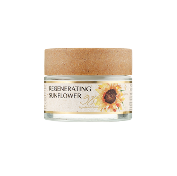 CREMA FACIAL REGENERADORA DE GIRASOL DE INGRID COSMETICS