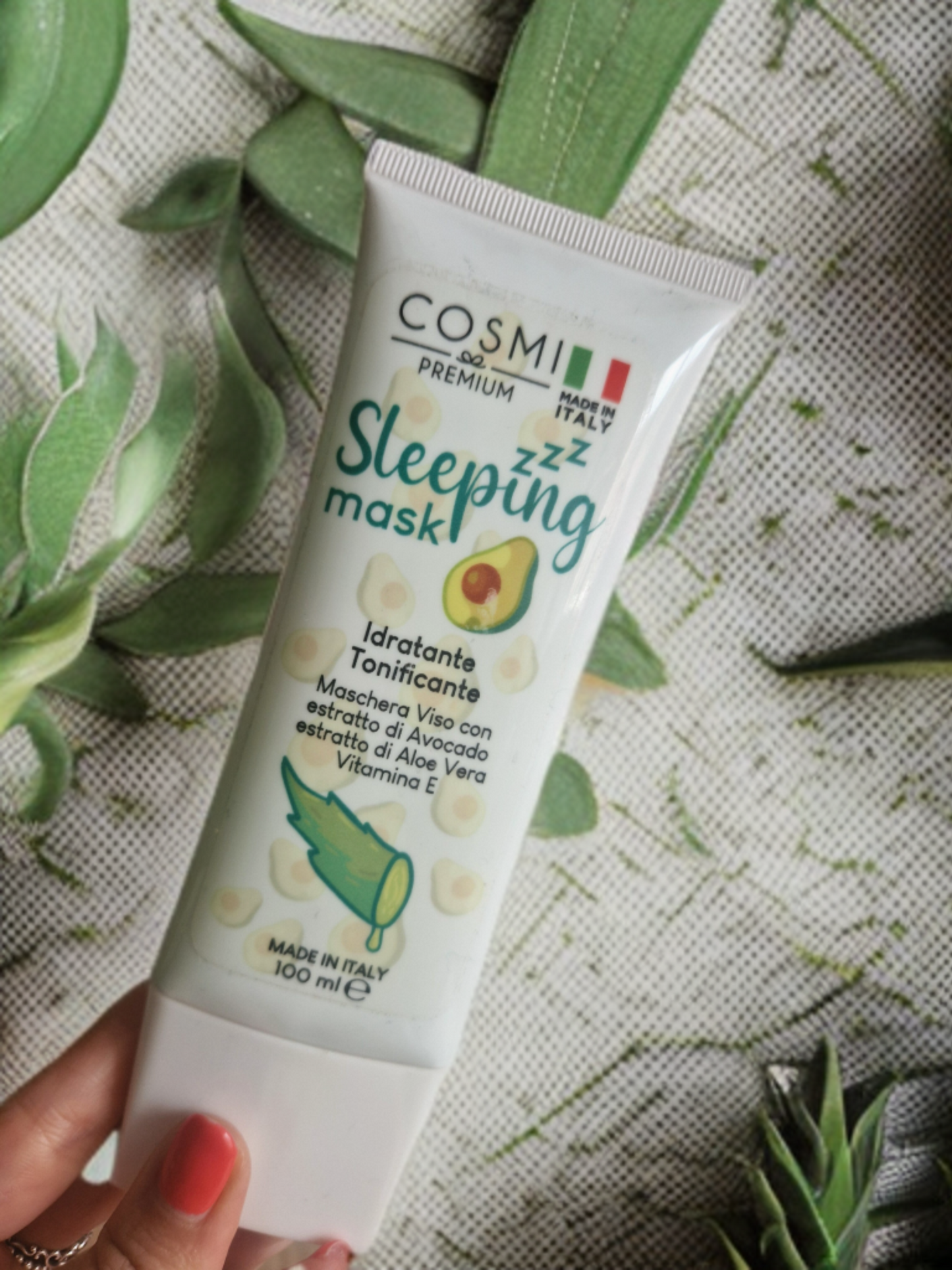 MASCARILLA DE NOCHE TONIFICANTE DE COSMI PREMIUM