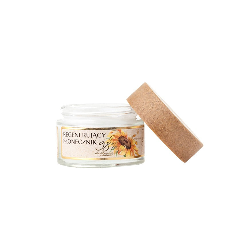 CREMA FACIAL REGENERADORA DE GIRASOL DE INGRID COSMETICS